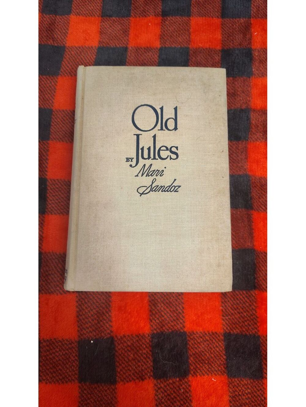 Vintage 1935 Old Jules Mari Sandoz Hardcover Little Brown Western Americana